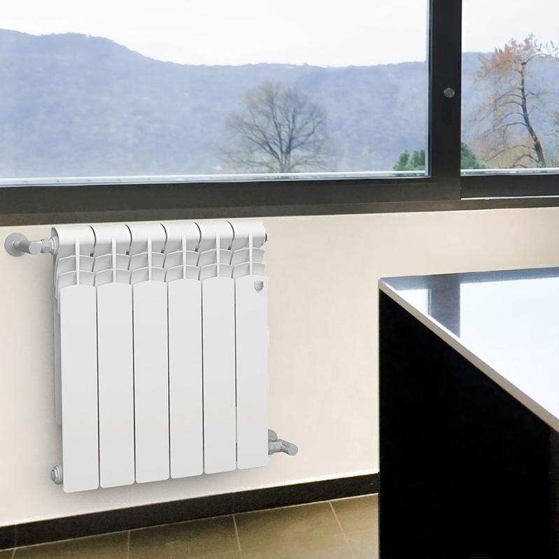 

Радиатор отопления Royal Thermo Revolution Bimetall 350 (9 секций), Радиатор отопления Royal Thermo Revolution Bimetall 350 (9 секций) металлический