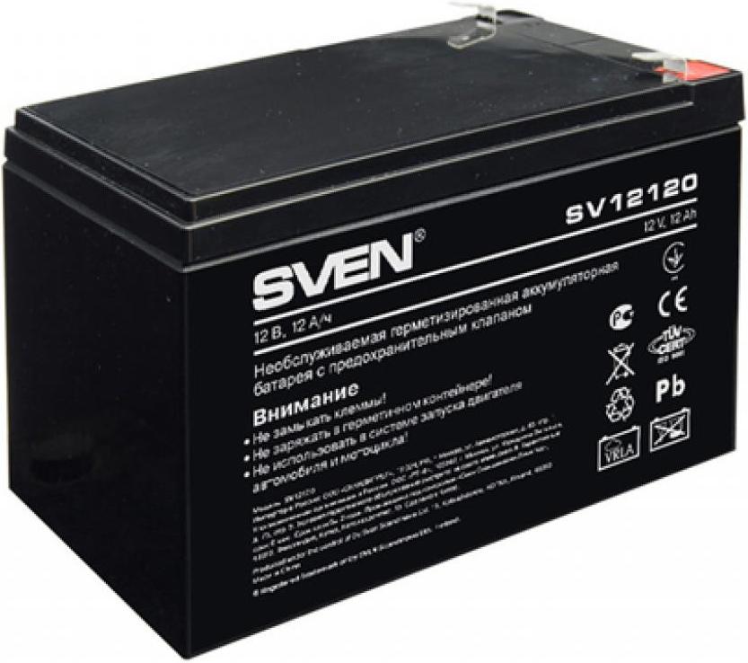 

Аккумулятор Sven SV12120 12V12Ah [SV-0222012], SV 12120