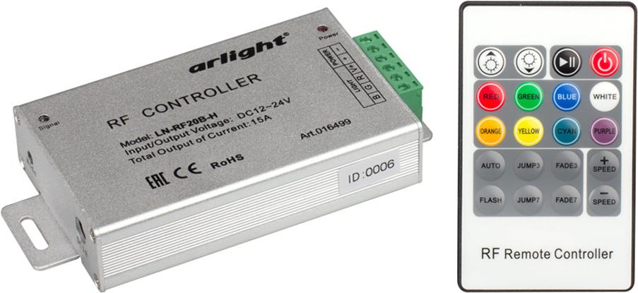 

Arlight Контроллер LN-RF20B-H (12-24V,180-360W, ПДУ 20кн) [016499], Контроллер LN-RF20B-H (12-24V,180-360W, ПДУ 20кн)