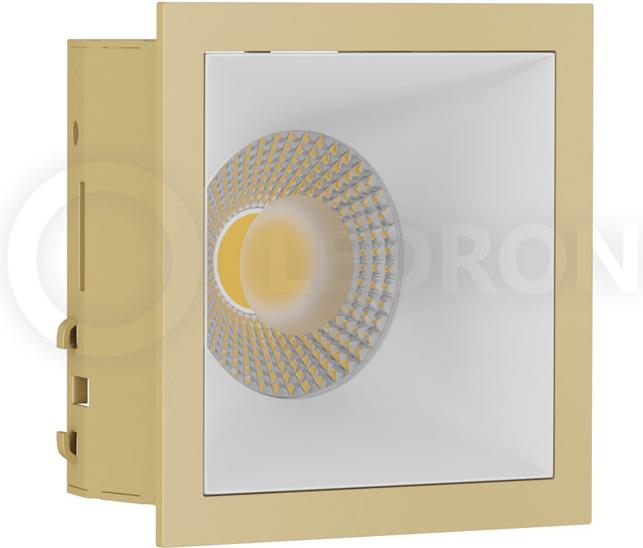 

Встраиваемый точечный светильник LeDron RISE KIT 1 White/Gold, RISE KIT 1