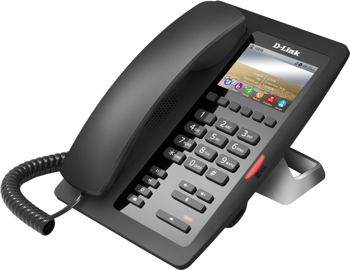 

Проводной телефон D-Link DPH-200SE Black, DPH-200SE