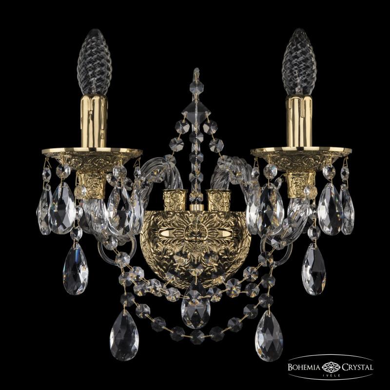 

Бра Bohemia Ivele Crystal хрустальная [16111B/2/141 G], хрустальная