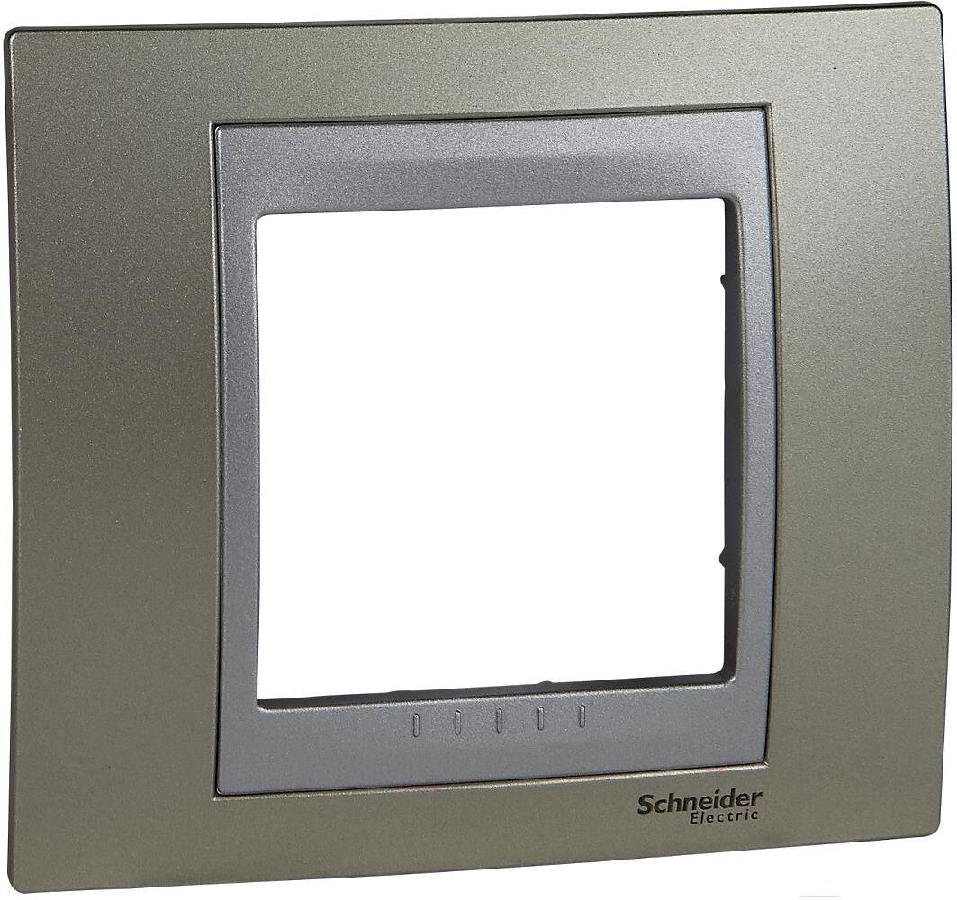 

Рамка для выключателя и розетки Schneider Electric Unica MGU66.002.095, Рамка Schneider Electric Unica MGU66.002.095