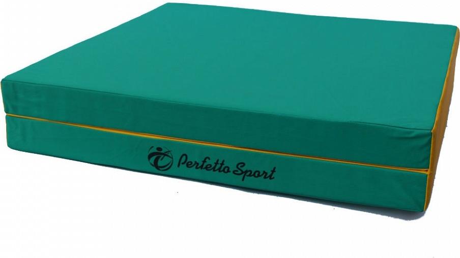 

Гимнастический мат Perfetto Sport № 8 100х200х10 зеленый/желтый [1829], № 8 100х200х10