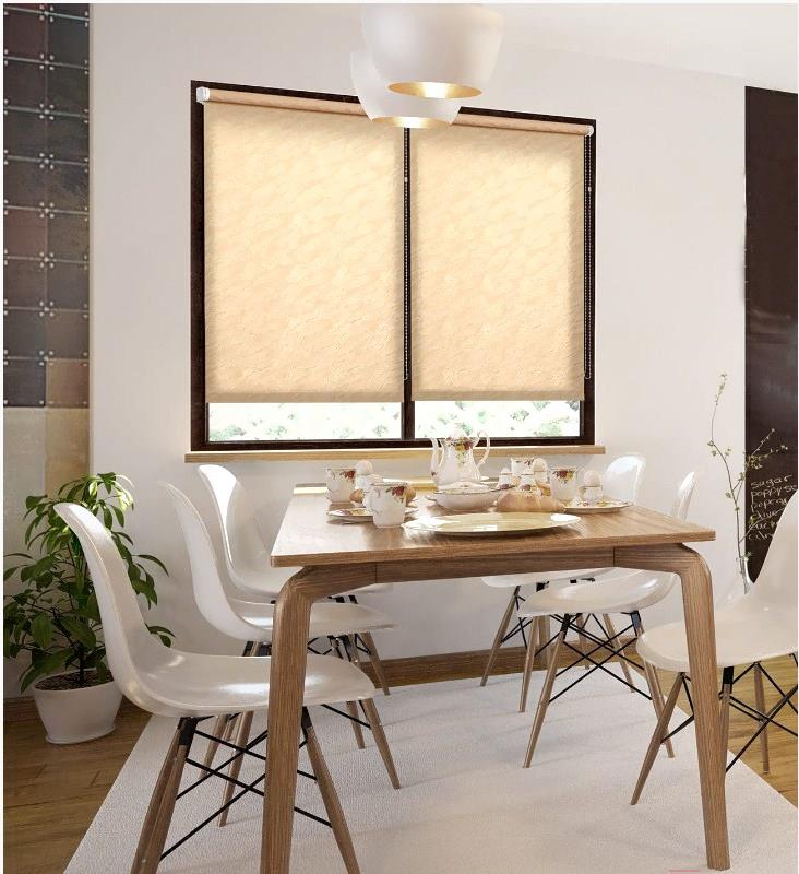 

Рулонная штора Delfa Сантайм Жаккард Веда СРШ-01М 839 95x170 кофе, Сантайм Жаккард Веда СРШ-01М 839 95x170