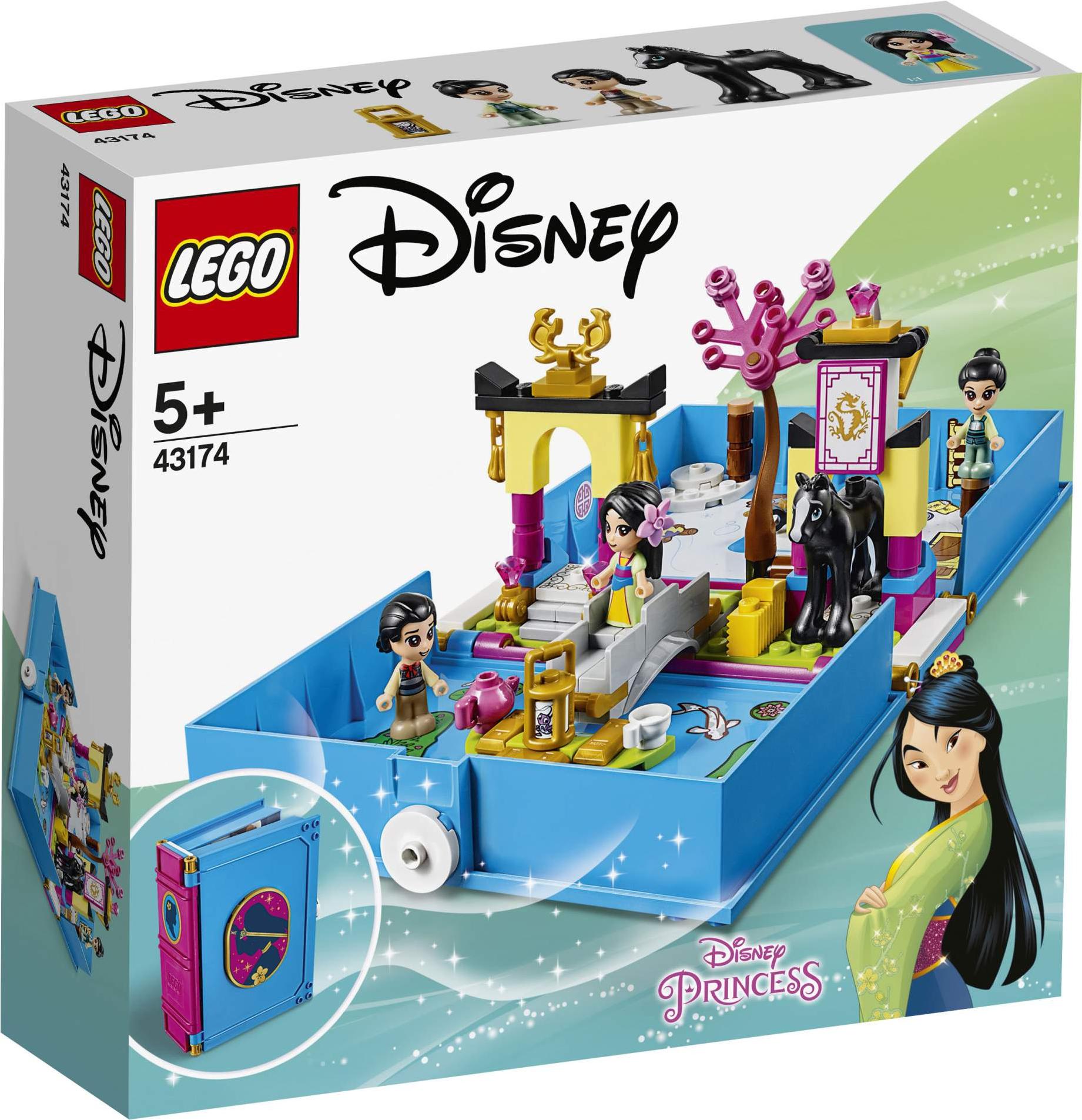 

Конструктор LEGO DISNEY Книга сказочных приключений Мулан [43174], Disney Princess Книга сказочных приключений Мулан