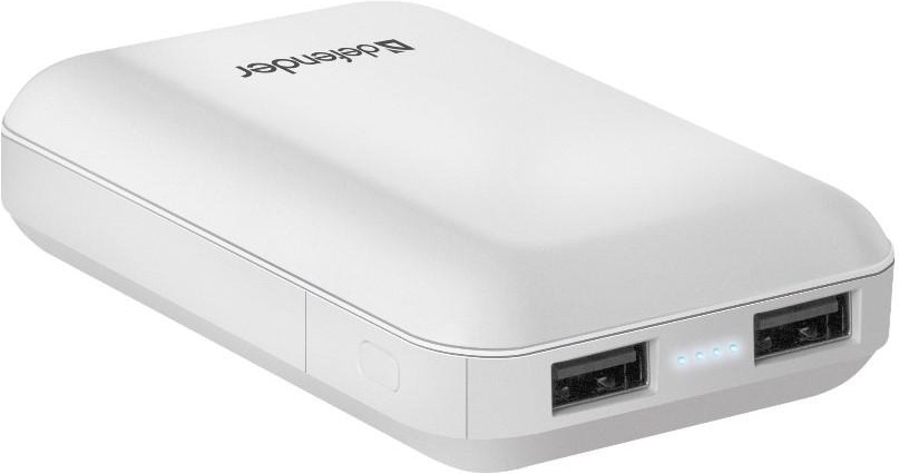 

Портативное зарядное устройство Defender 10000MAH 2.1A ExtraLife [83663], Портативное зарядное устройство Defender 10000MAH 2.1A ExtraLife 83663