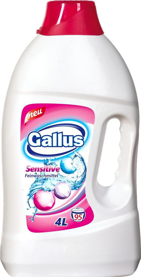 

Гель для стирки Gallus Для деликатных тканей 4л
