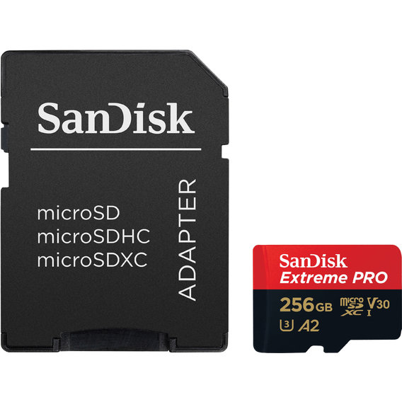 

Карта памяти SanDisk microSDXC 256GB Ultra Class 10 (SDSQXCD-256G-GN6MA)