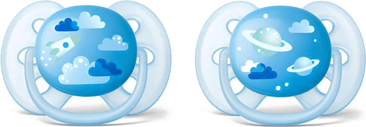 

Набор пустышек Philips AVENT Ultra Soft SCF222/22 2шт, Ultra Soft SCF222/22 2шт