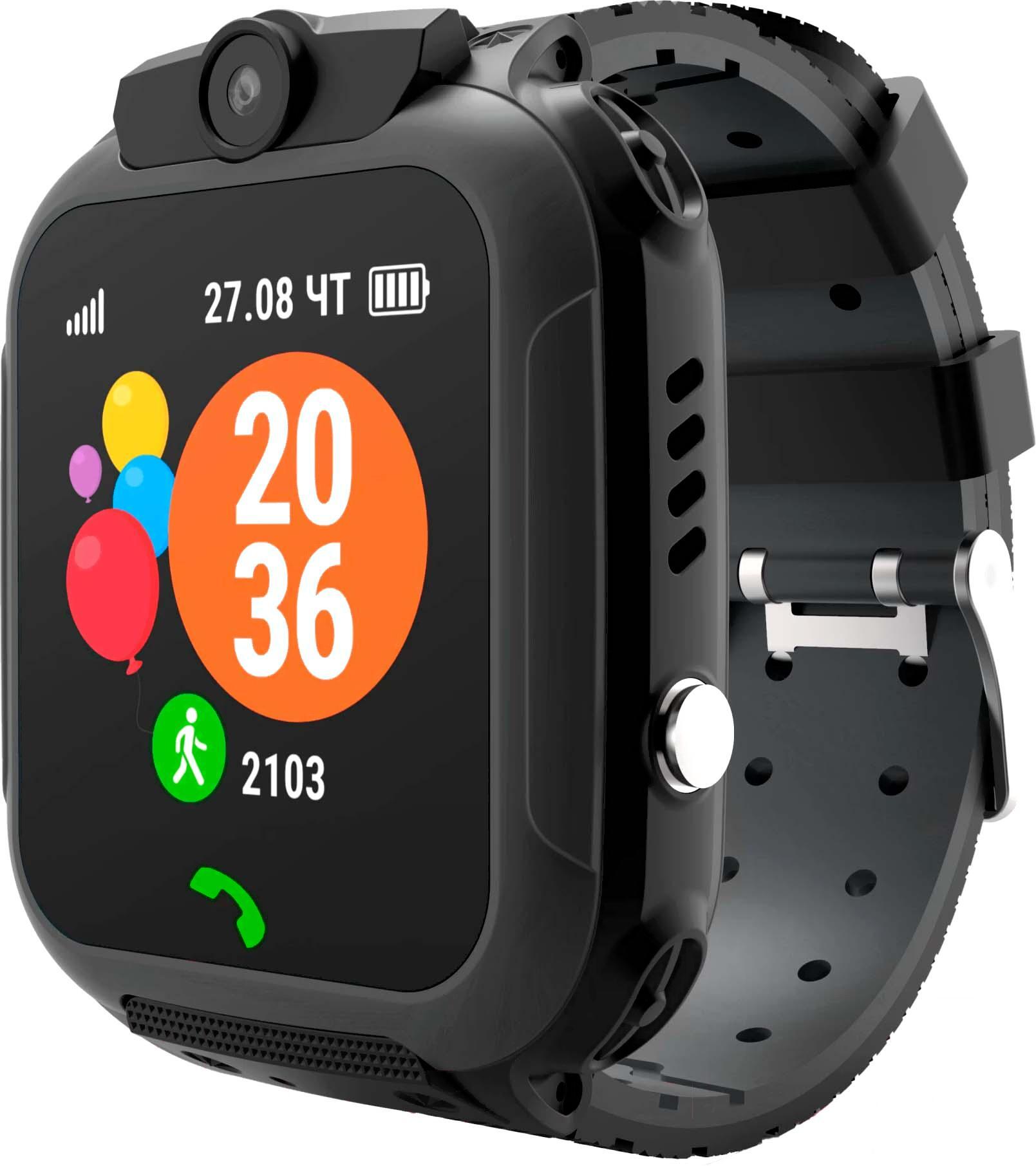 

Умные часы Geozon Dune G-W23BLK Black [G-W23BLK], Умные часы Geozon Dune G-W23BLK Black