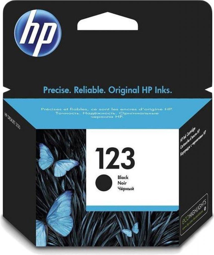 

Картридж для принтера HP 123 [F6V17AE], Картридж HP 123 черный (F6V17AE)