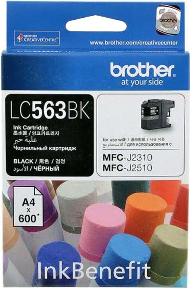 

Картридж для принтера Brother LC563BK, Картридж Brother LC563BK