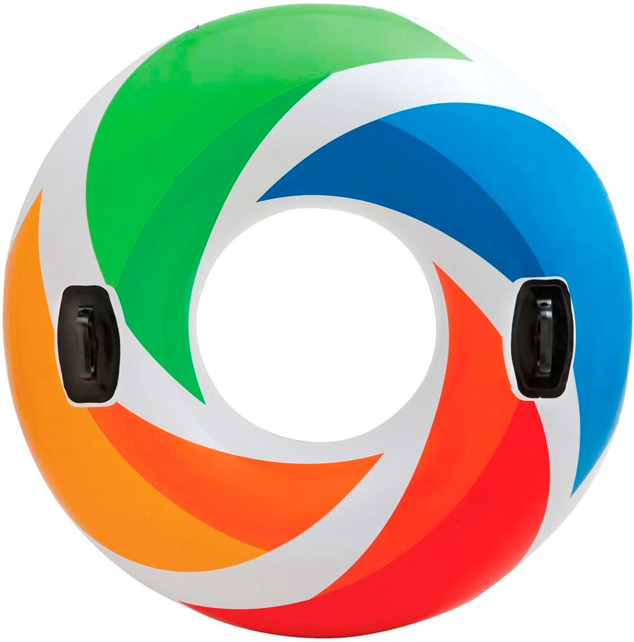 

Круг для плавания Intex Color Whirl Tube 122 см с ручками 58202