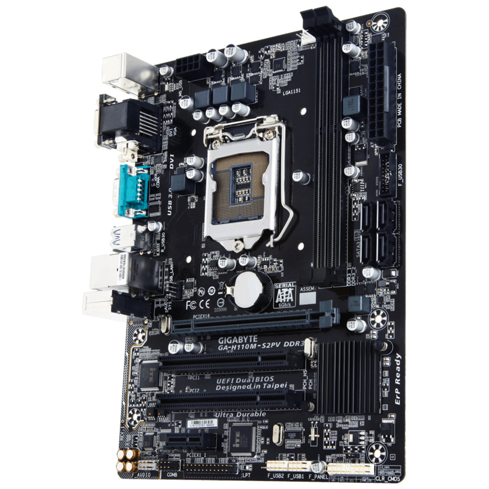 

Материнская плата Gigabyte GA-H110M-S2PV (rev. 1.0), GA-H110M-S2PV (rev. 1.0)