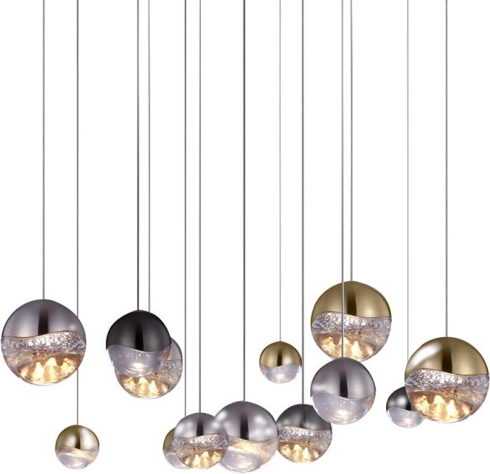 

Подвесной светильник DeLight Collection Globo Nickel 13 [SD3301-13A nickel], Подвесной светильник DeLight Collection Globo Nickel 13 SD3301-13A nickel
