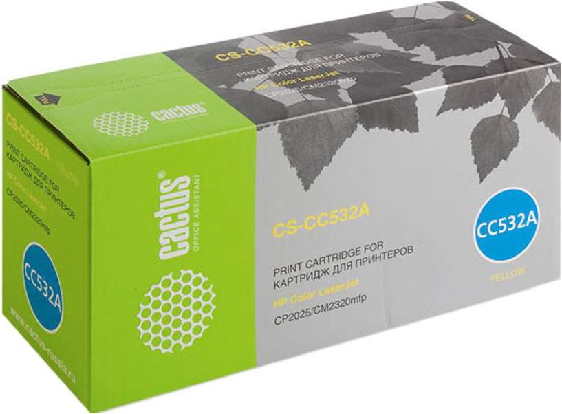 

Картридж Cactus CS-CC532A, CS-CC532A
