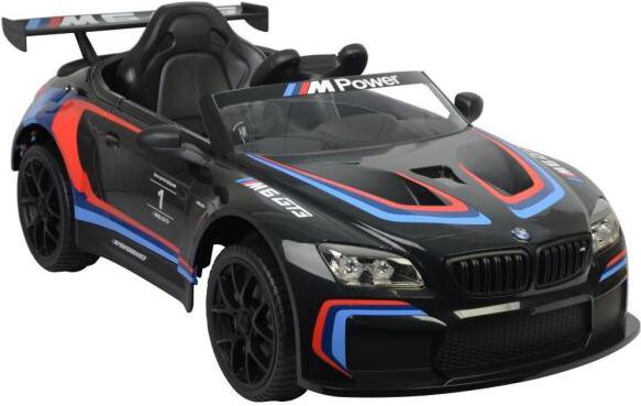 

Детский электромобиль ChiLok Bo BMW M6 GT3 E 668R черный, BMW M6 GT3 E 668R