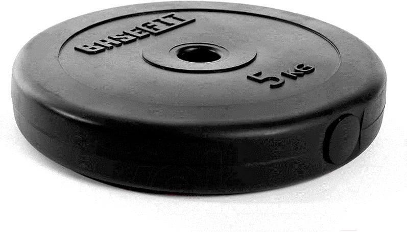 

Диск для штанги BaseFit BB-203 5 кг черный