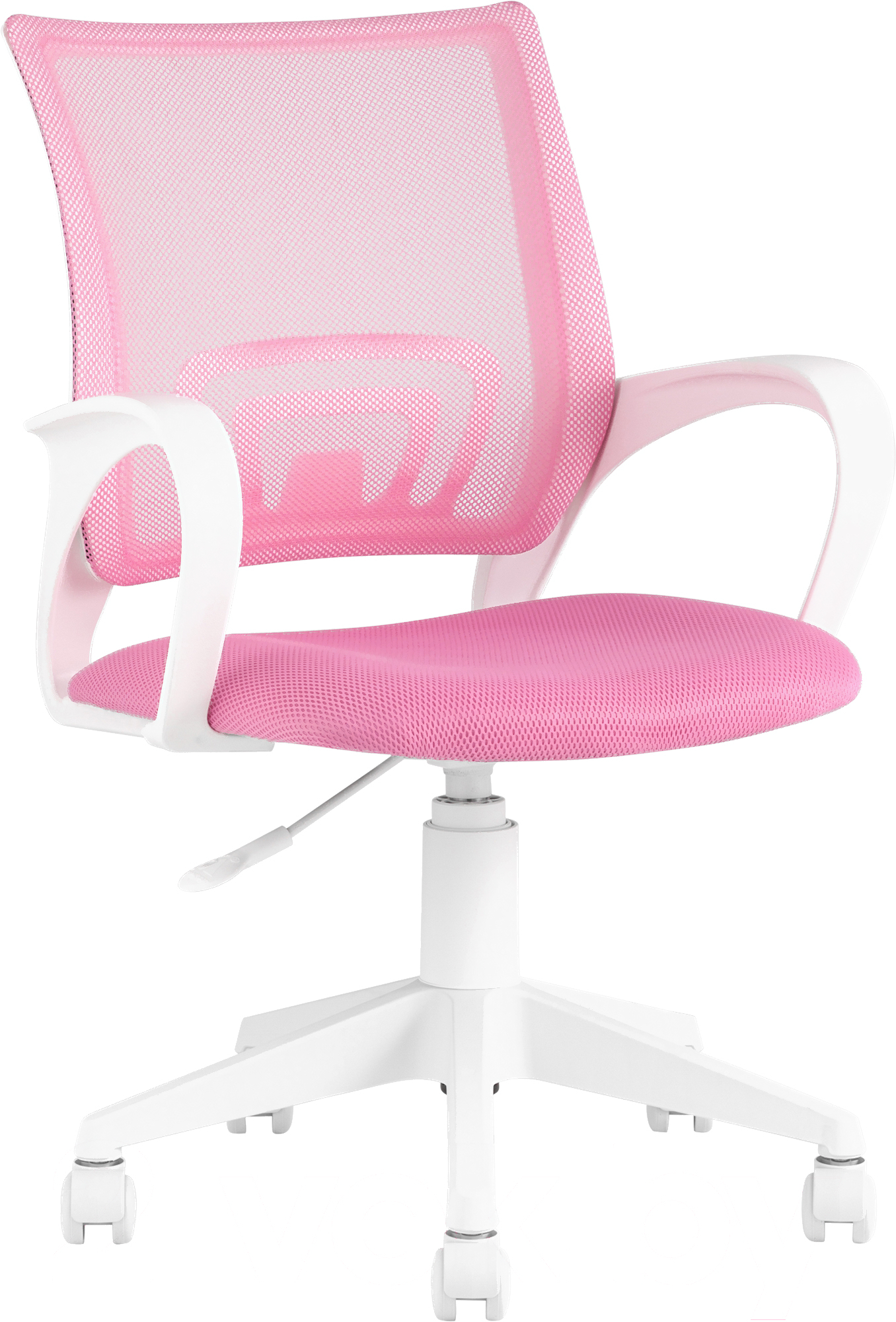 

Офисное кресло TopChairs ST-Basic-W розовый/пластик белый (ST-BASIC-W/PK/TW-13A)