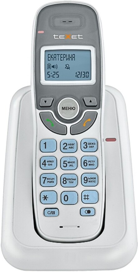 

Радиотелефон TeXet TX-D6905A (белый), Радиотелефон DECT Texet TX-D6905A белый
