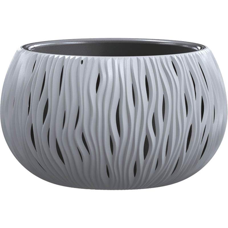 

Кашпо Prosperplast Sandy Bowl Grey [DSK370-405U], Sandy Bowl