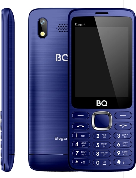 

Мобильный телефон BQ Elegant синий [BQ-2823 Синий], Мобильный телефон BQ Elegant BQ-2823 синий