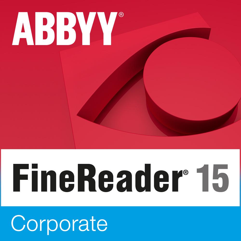 

Лицензия ABBYY FineReader 15 Corporate 1 year ESD [AF15-3S4W01-102], FineReader 15 Corporate 1 year ESD