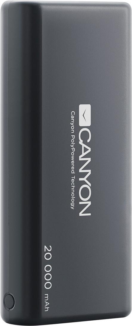 

Портативное зарядное устройство Canyon CNS-CPBP20B Black, CNS-CPBP20B