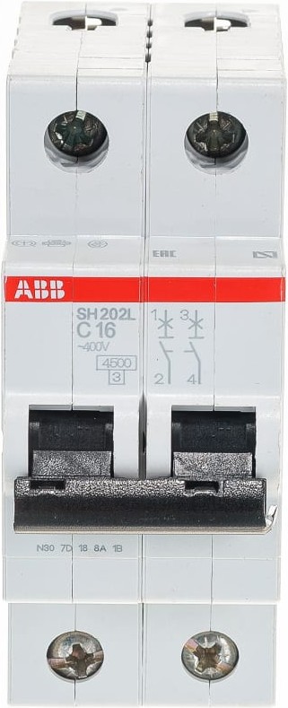 

Выключатель ABB SH202L C16 [2CDS242001R0164], Выключатель ABB SH202L C16 2CDS242001R0164