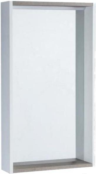 

Шкаф с зеркалом Акватон Бэлла белый/джара [1A221702BBAZ0], Бэлла