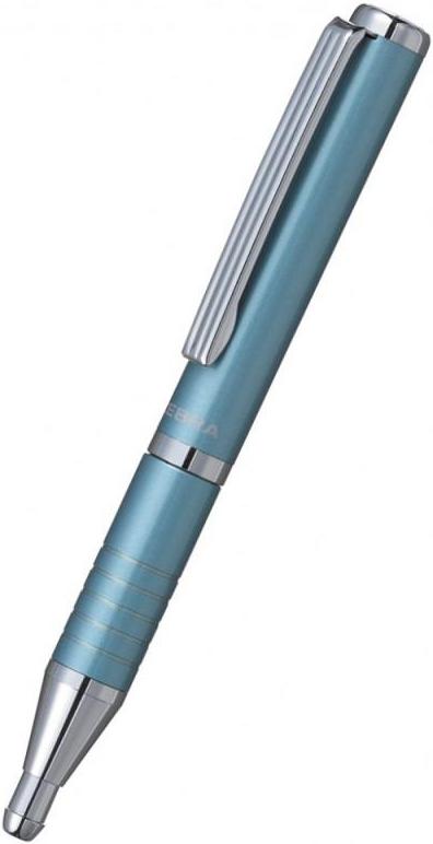 

Ручка шариковая Zebra Slide коробка синий [BP115-LB], Slide коробка