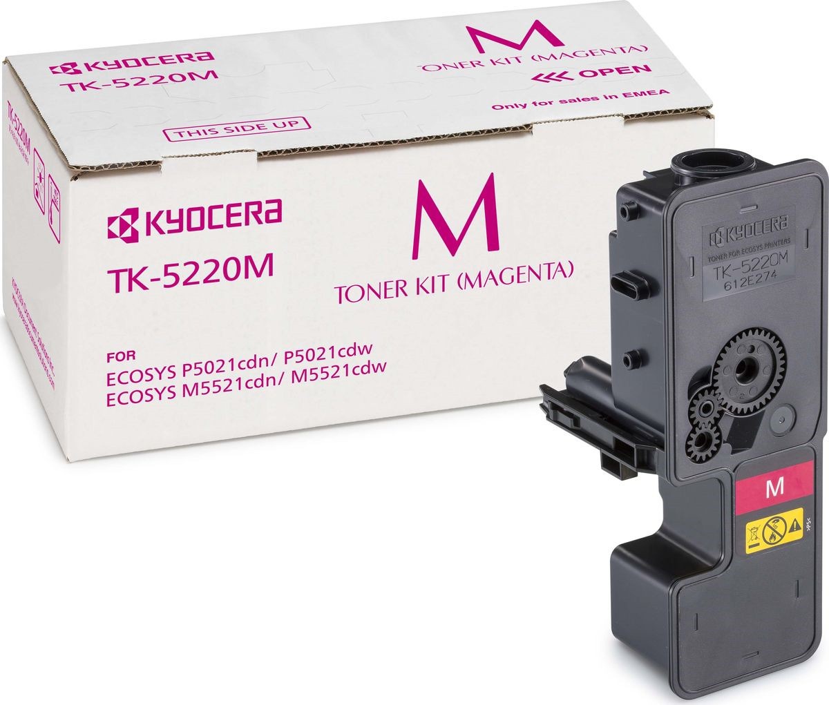 

Картридж Kyocera TK-5220M, Тонер Картридж Kyocera TK-5220M пурпурный