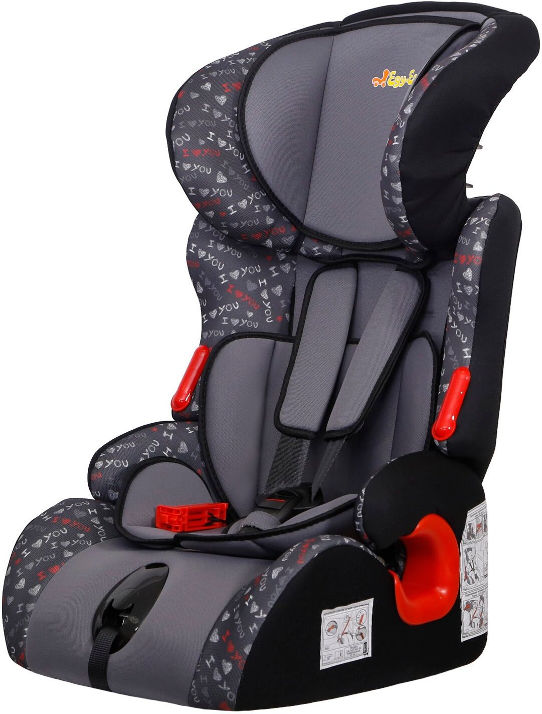 

Детское автокресло Еду-Еду KS 516 Lux графити серый (KRES0817)