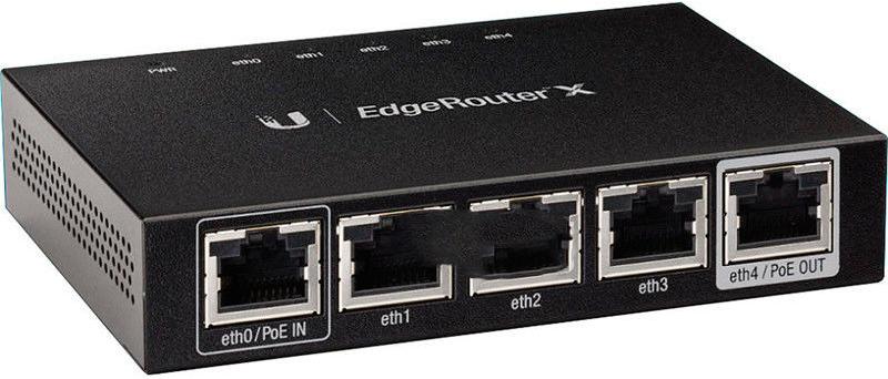 

DSL-маршрутизатор Ubiquiti EdgeRouter X [ER-X], EdgeRouter X