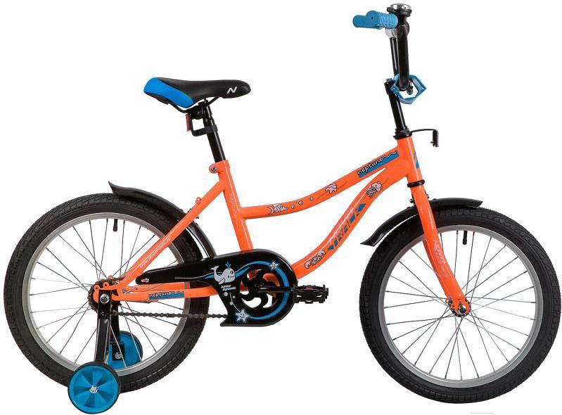 

Велосипед детский Novatrack Neptune 18'' 2020 оранжевый [183NEPTUNE.OR20], Neptune детский