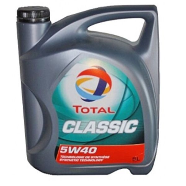 

Моторное масло Total Classic 5W40 5л [156721], Classic 5W40 5л