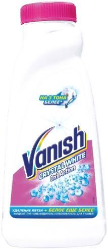 

Пятновыводитель Vanish Oxi Action Crystal White (1л), Пятновыводитель Vanish Oxi Action Crystal White 1л
