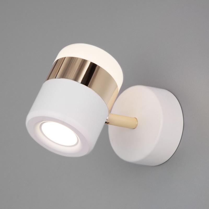 

Спот Eurosvet 20165/1 LED 9W золото/белый