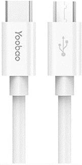 

Кабель, адаптер, разветвитель Yoobao Type-C с разъемом Micro USB Cable YB-CB2 белый, Yoobao Cable YB-CB2 белый