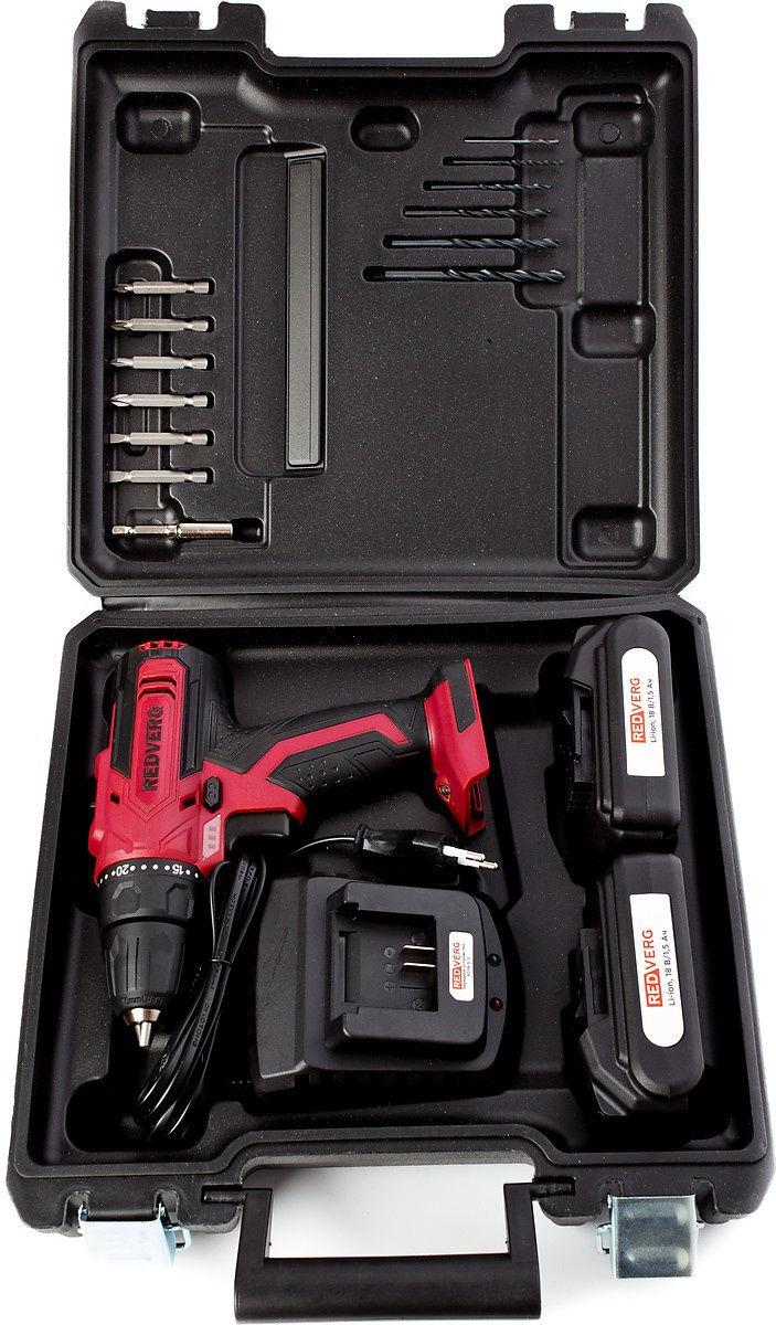 

Электродрель RedVerg RD - SD18L / 2Y, RD - SD18L / 2Y