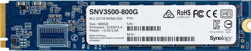 

SSD диск Synology 22110 800GB [SNV3500-800G], 22110 800GB