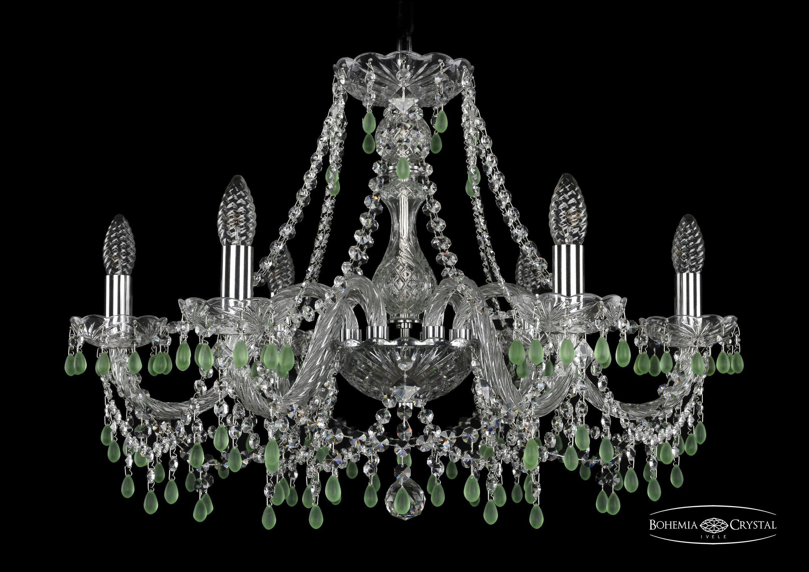 

Подвесная люстра Bohemia Ivele Crystal 1410/6/240/Ni/V5001