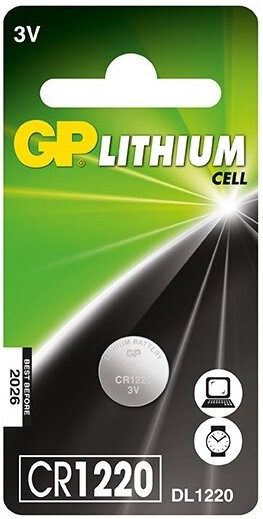 

Батарейка GP Lithium (CR1220)