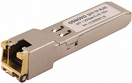 

SFP-модуль Osnovo SFP-TP-RJ45/I
