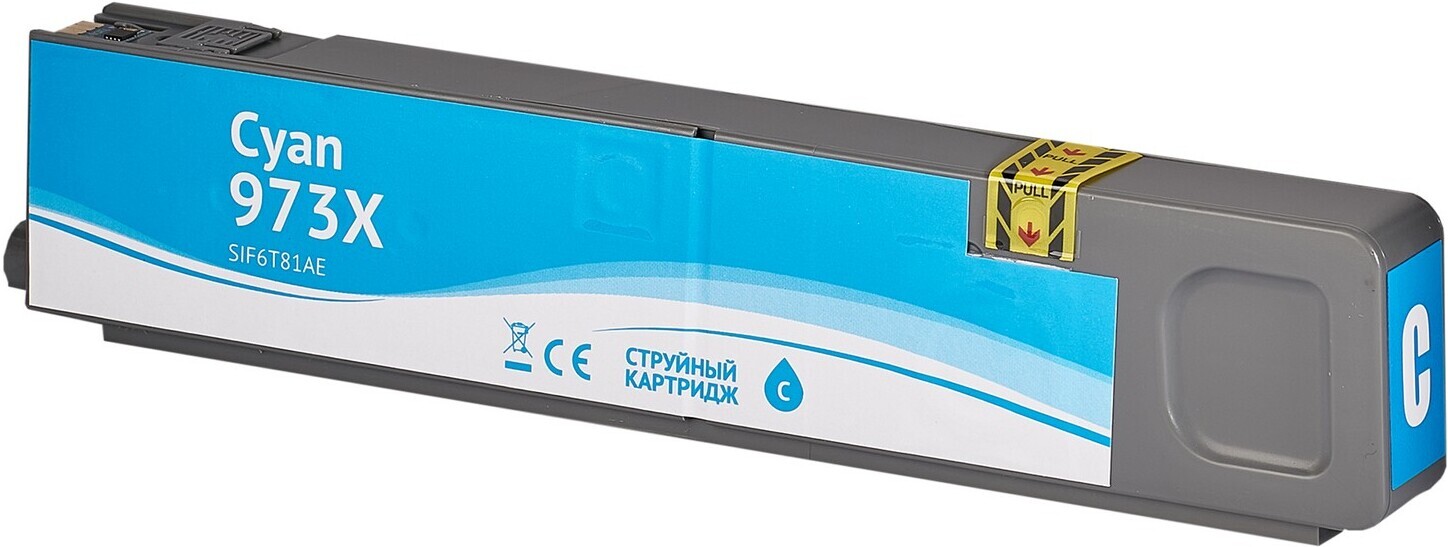 

Картридж струйный Sakura Printing F6T81AE аналог №973X Cyan (SIF6T81AE)