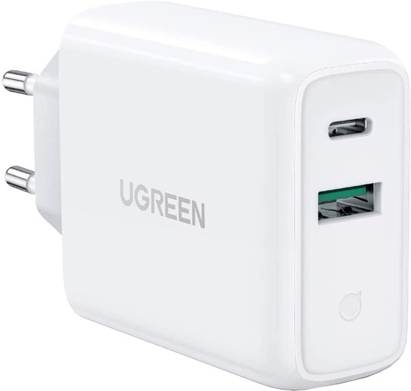 

Сетевое зарядное устройство Ugreen CD170-60468 White, Сетевое зарядное Ugreen CD170 60468 (белый)