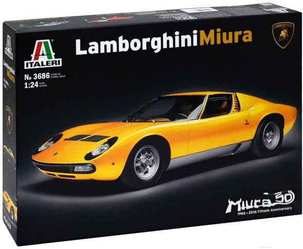 

Сборная модель Italeri Автомобиль Lamborghini Miura [3686], Сборная модель Italeri Автомобиль Lamborghini Miura 3686