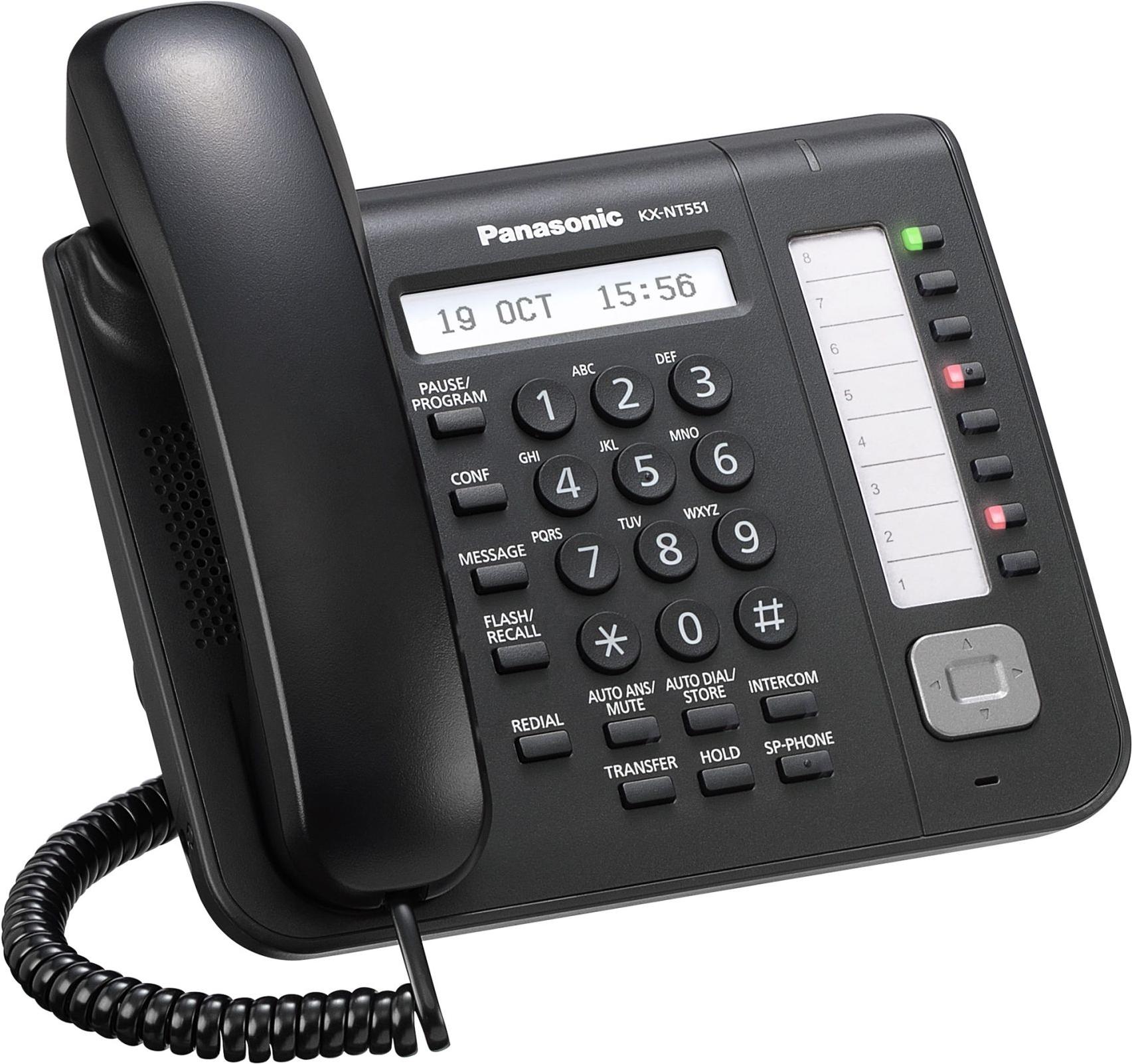 

Проводной телефон Panasonic KX-NT551RU-B, KX-NT551RU-B