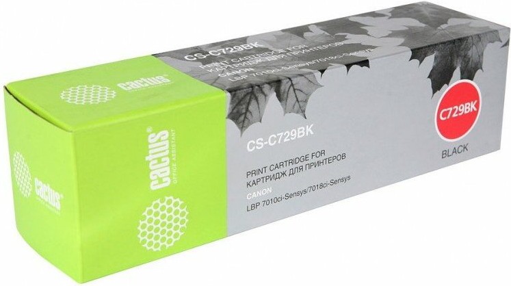

Картридж CACTUS CS-C729BK, Картридж Cactus CS-C729BK